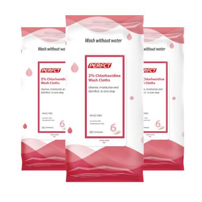 2% Chlorhexidine Wash Cloths