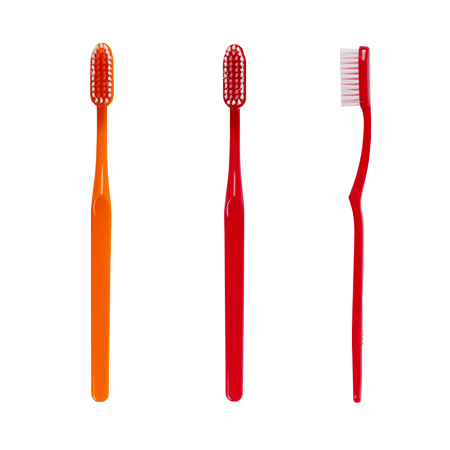 #303 Adult Bulk Plastic Plain Toothbrush