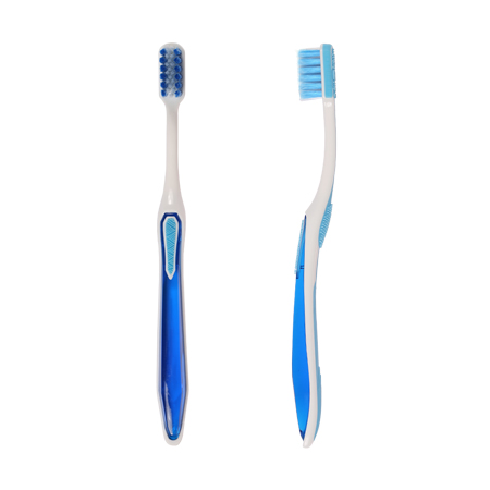 #563 Silicone Diamond Charcoal Toothbrush